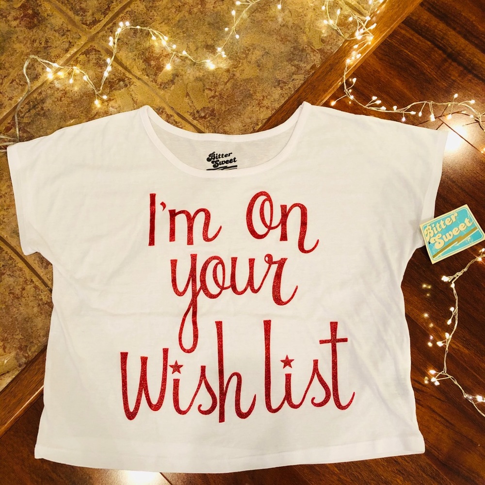 🆕 Bitter Sweet Christmas/Holiday Tee NWT